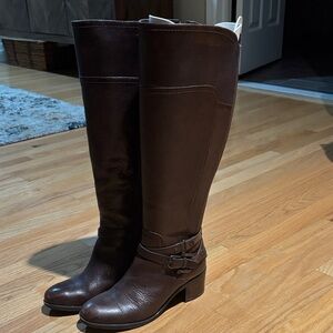 Marc Fisher Dark Brown Knee Boots
